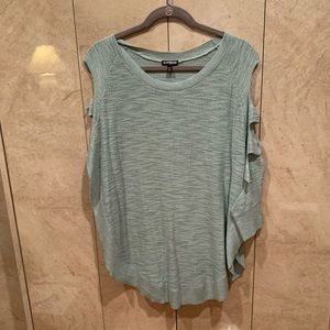 NWOT Express Cold Shoulder Sweater Size M